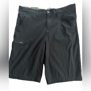 Weatherproof Vintage Performance Stretch black Hybrid Trail Shorts, Mens Pkts …